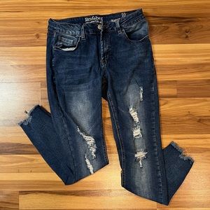 Resfeber Skinny Boyfriend Jeans Distressed